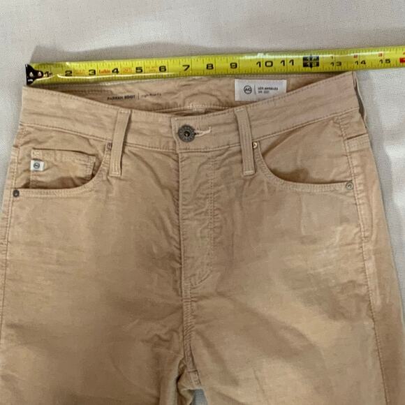 AG Adriano Goldschmied Velvet Bootcut pants size 27 - Picture 6 of 8